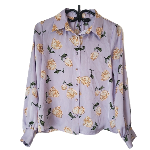 ZARA Women's Ruffle Blouse – Size S - Picture 8 of 9